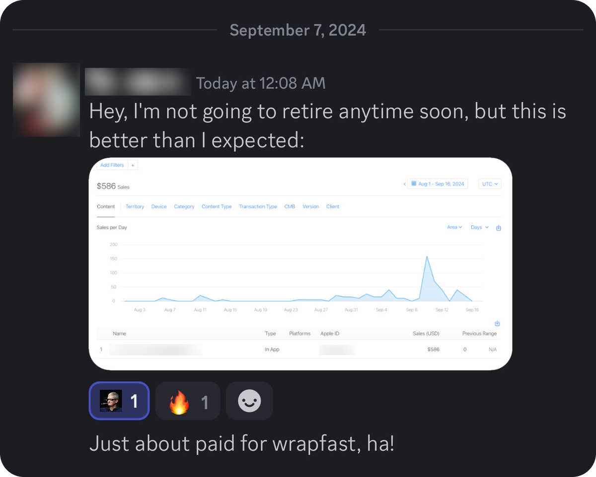 WrapFast Revenue Testimonial