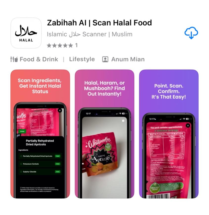 Zabihah's screenshot